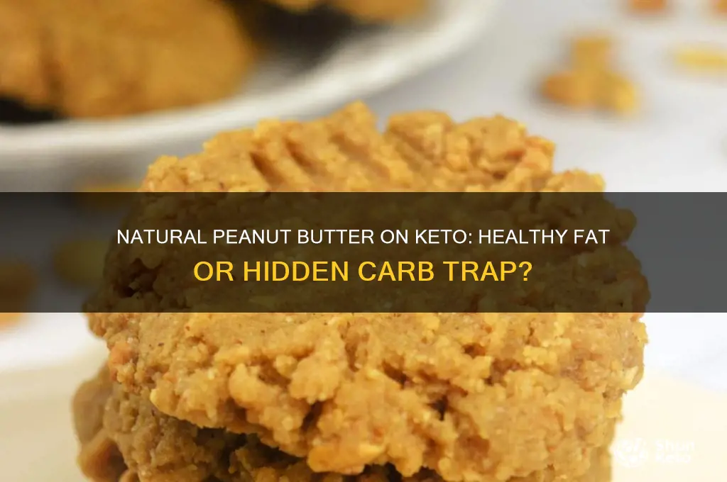 can you have natural peanut butter on keto diet