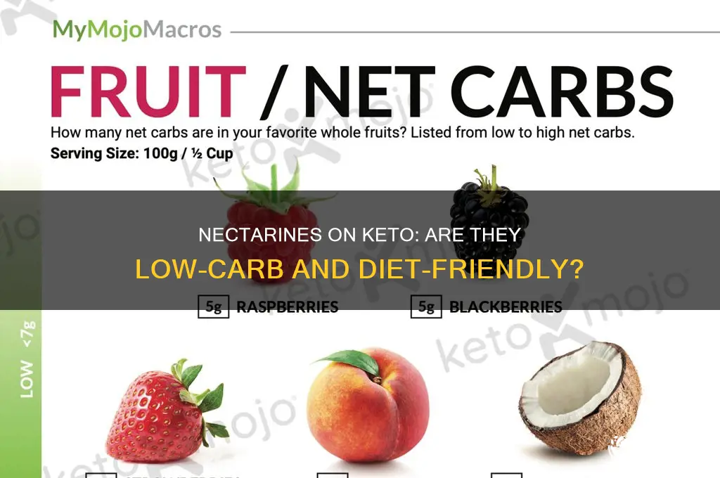 can you have nectarines on the keto diet
