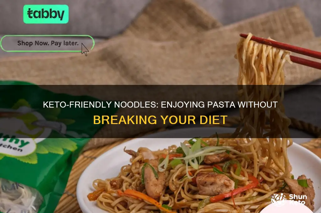 can you have noodles on the keto diet