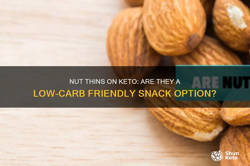 can you have nut thins on keto