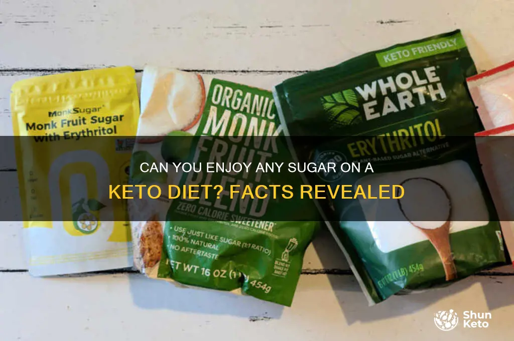 can you have ny sugar on a keto diet