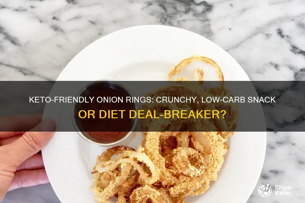can you have onion rings on keto diet