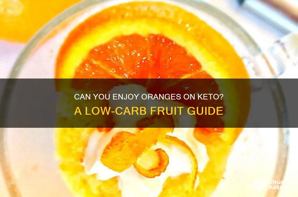 can you have orange on keto