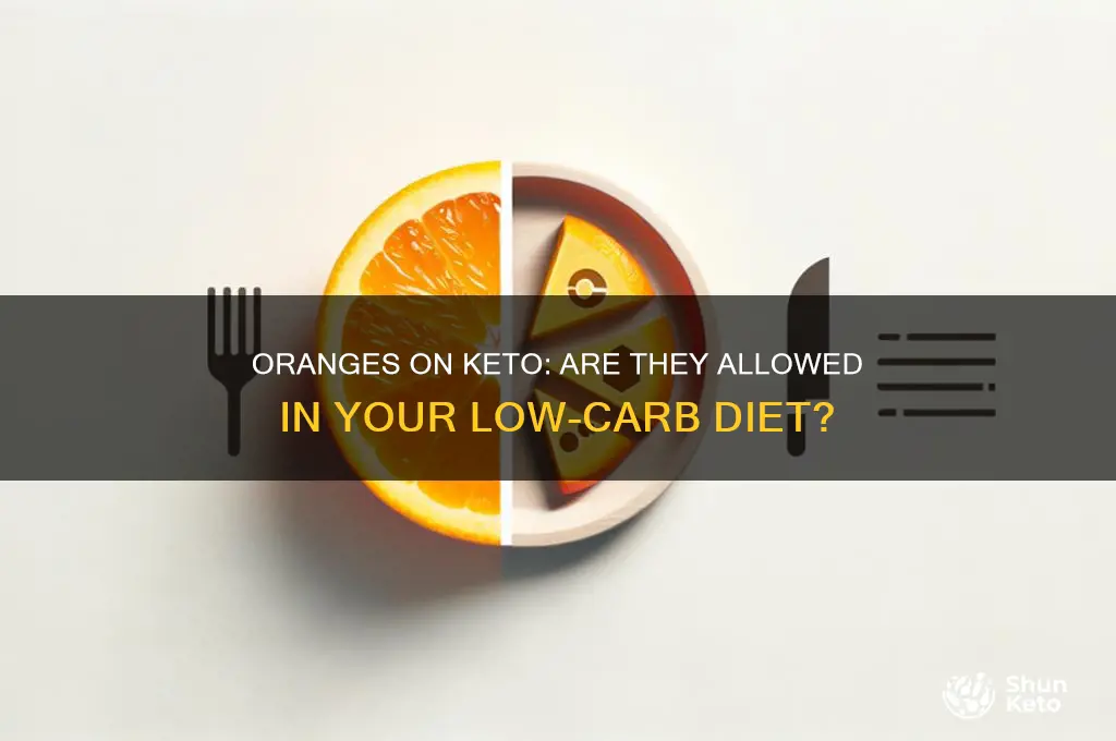 can you have oranges on keto diet
