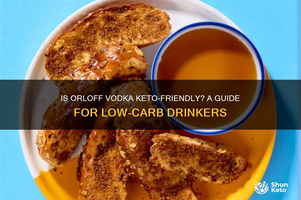 can you have orloff vodka on keto