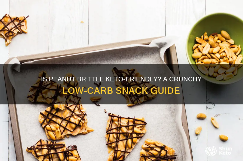 can you have peanut brittle on keto
