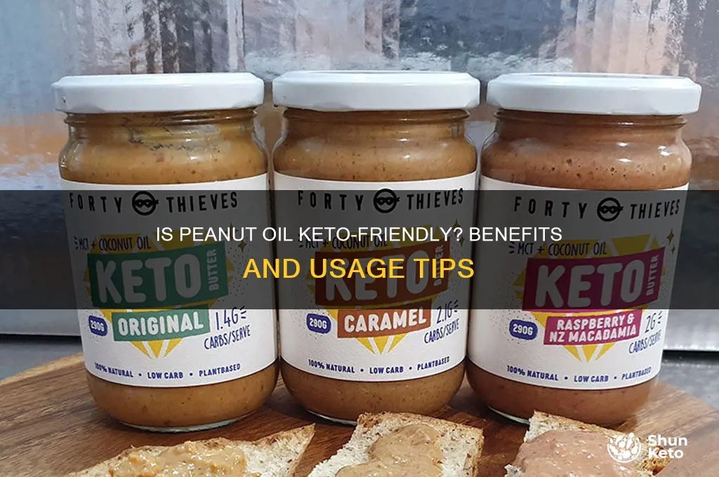 can you have peanut oil on keto