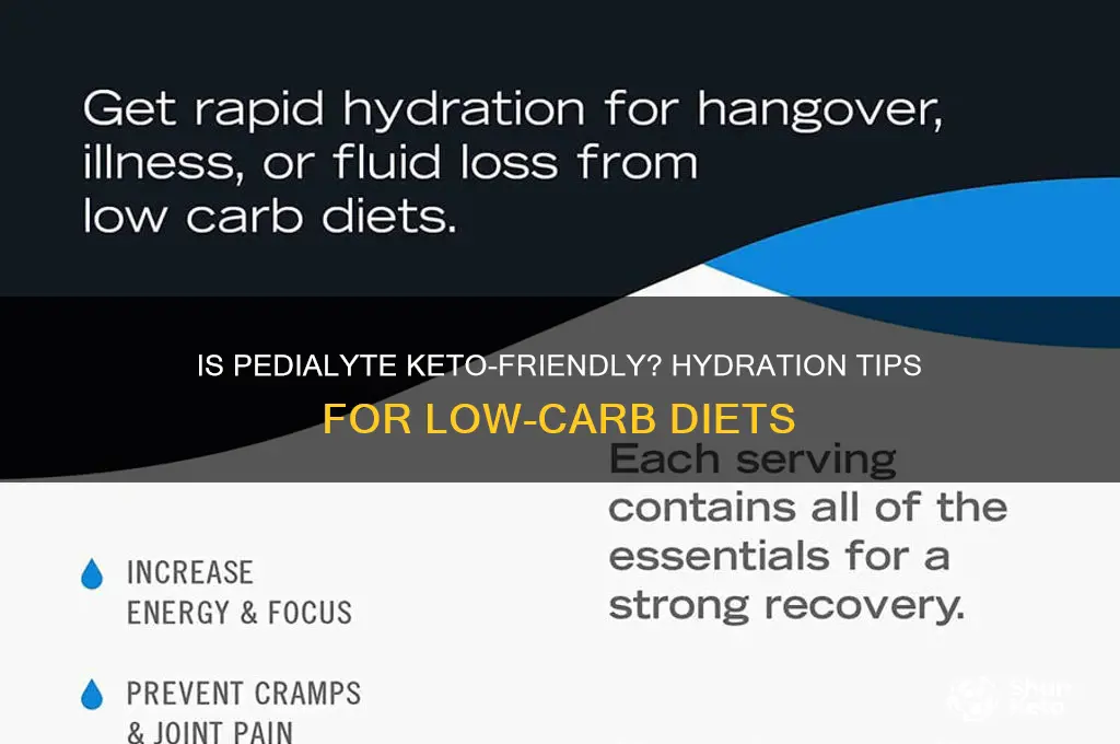 can you have pedialyte on keto