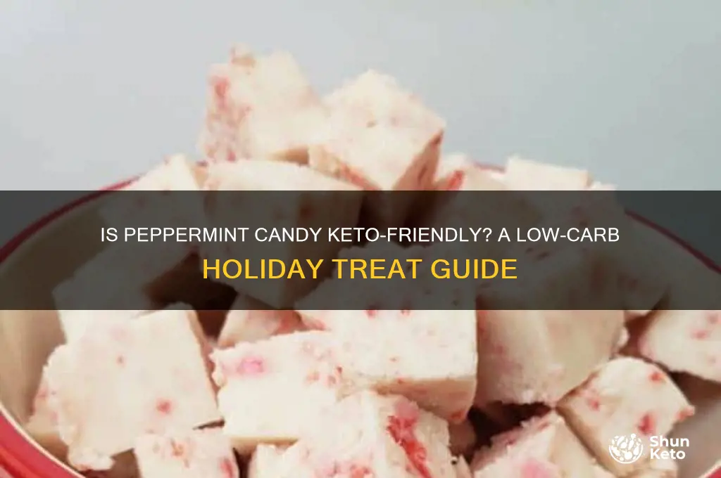 can you have peppermint candy on keto