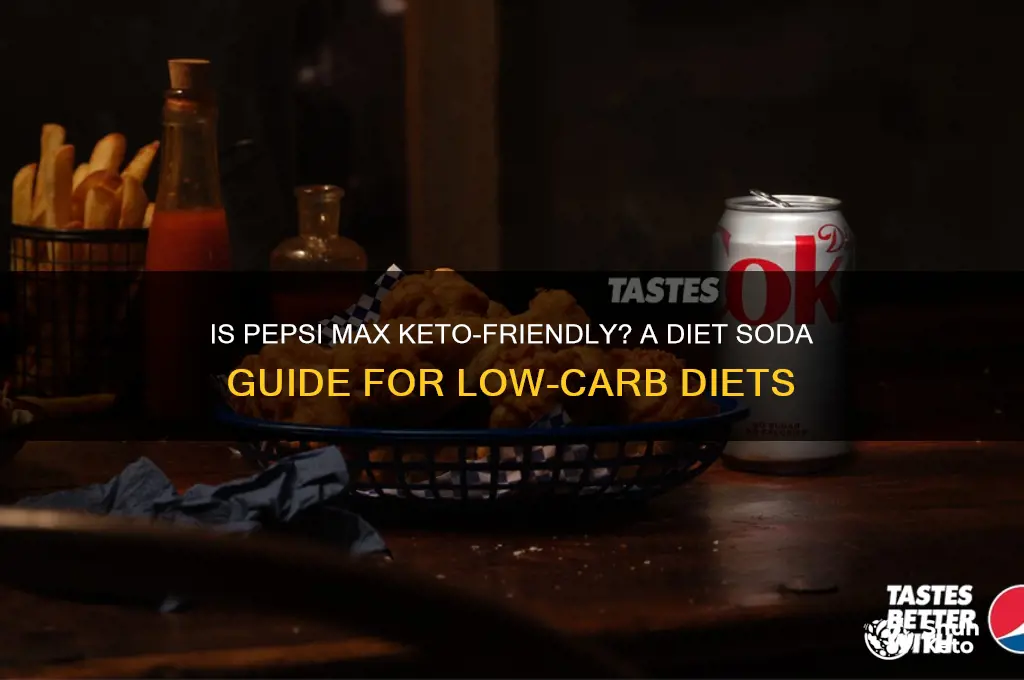 can you have pepsi max on keto