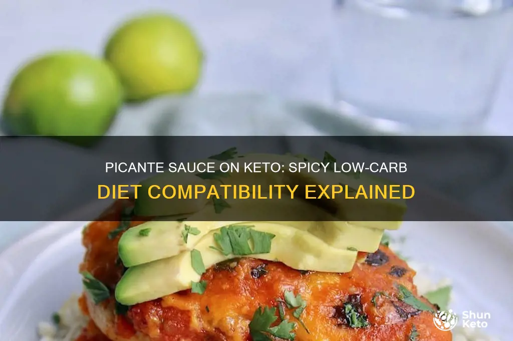 can you have picante sauce on keto diet