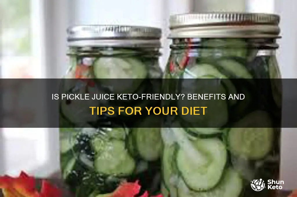can you have pickle juice on keto