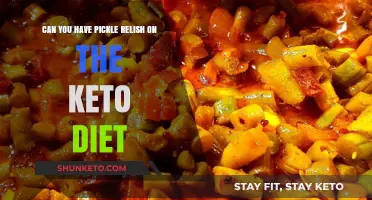 Keto-Friendly Pickle Relish: A Tangy Topping for Low-Carb Diets?