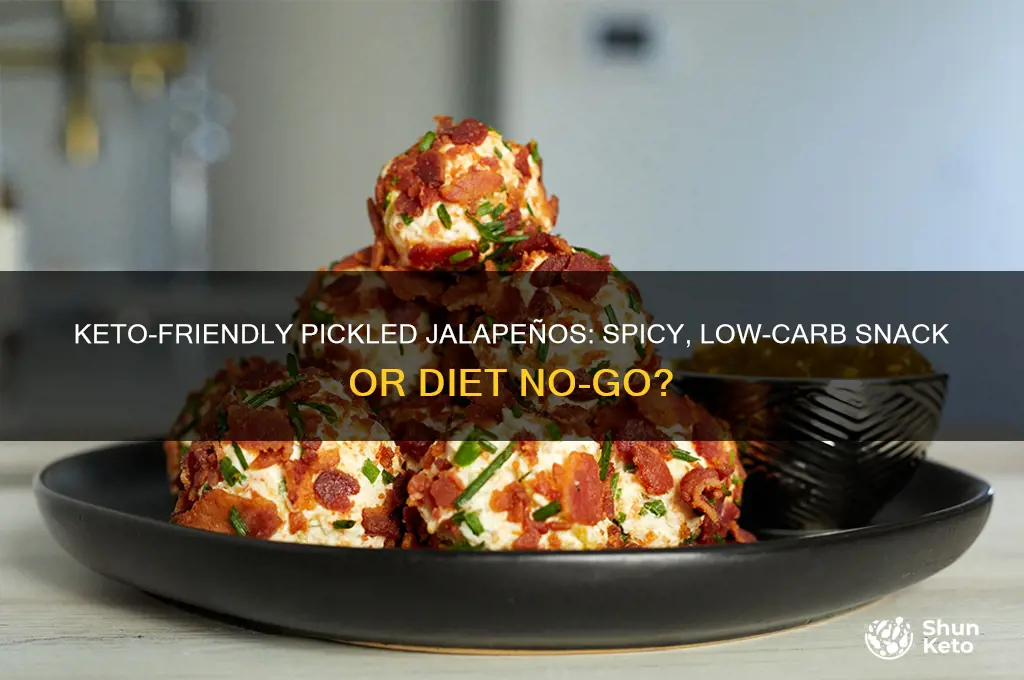 can you have pickled jalapenos on keto