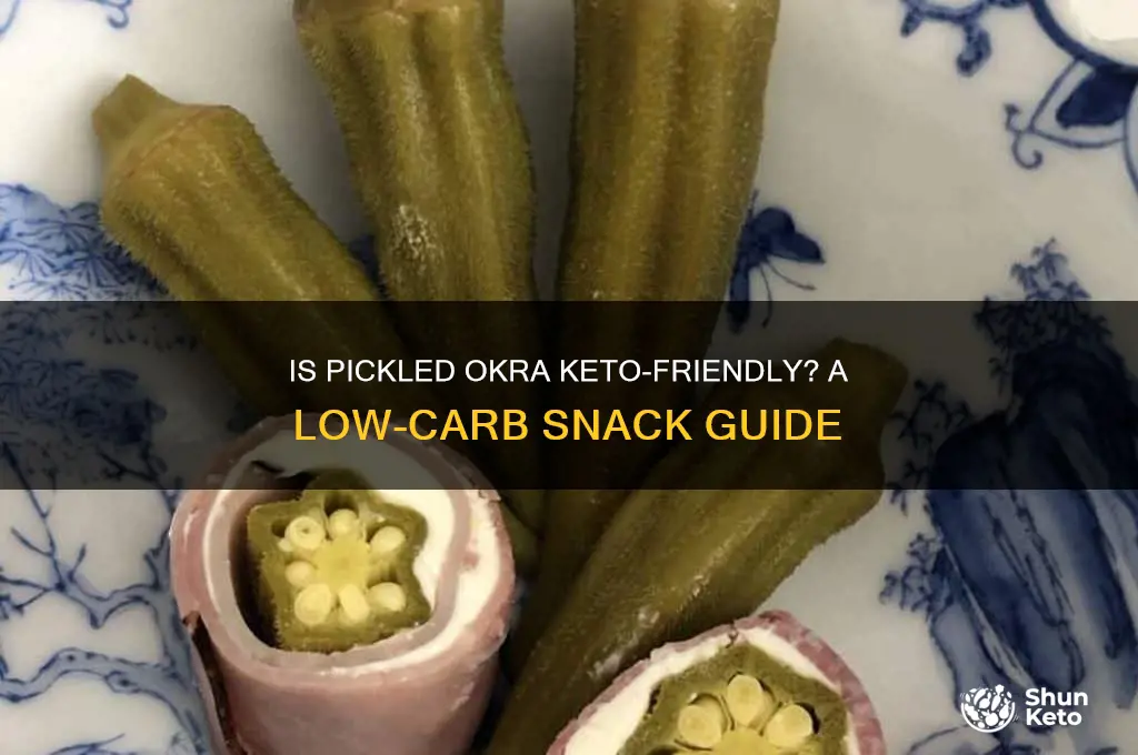 can you have pickled okra on keto
