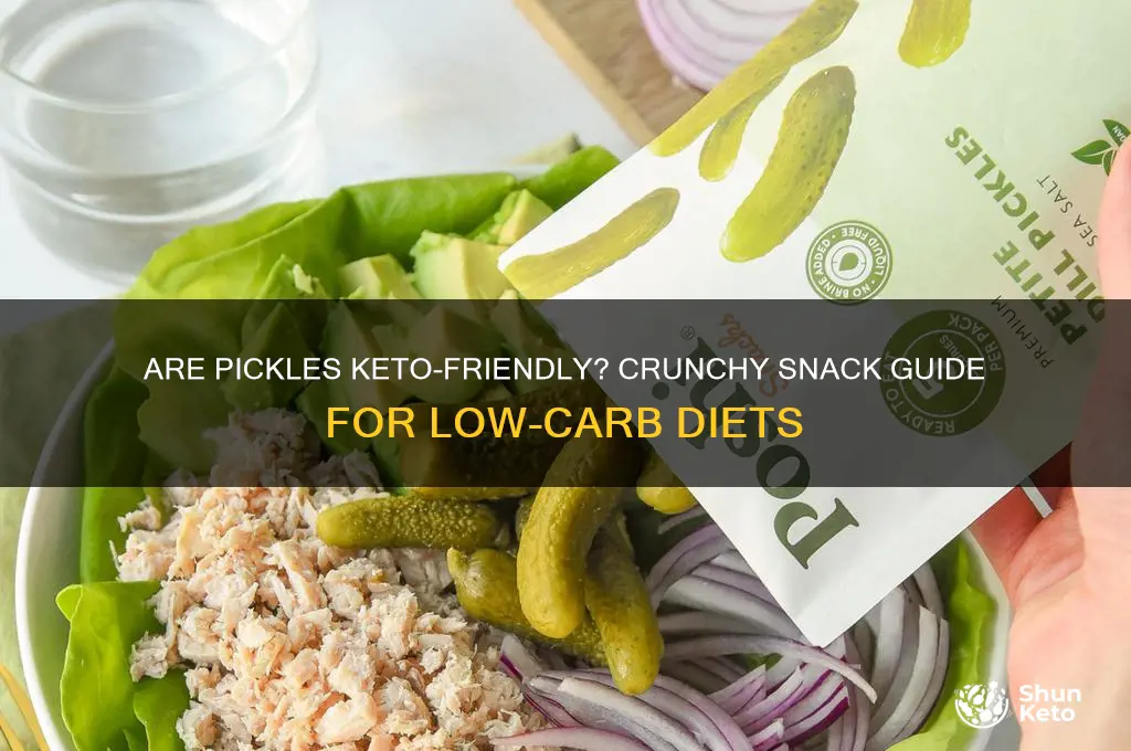 can you have pickles on a keto diet