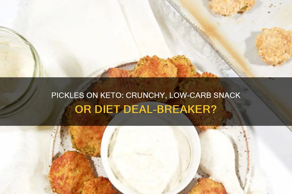 can you have pickles on the keto diet