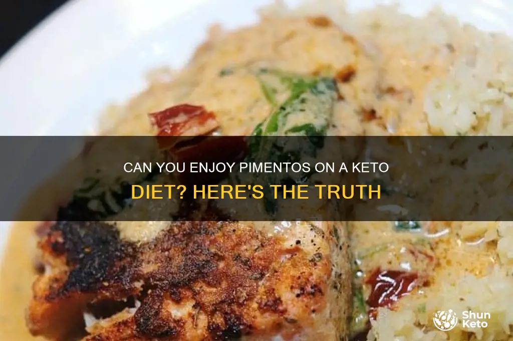 can you have pimentos on keto diet