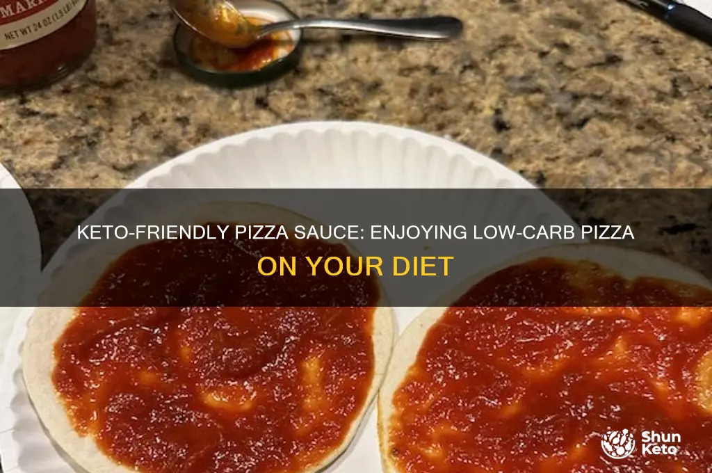 can you have pizza sauce on keto diet