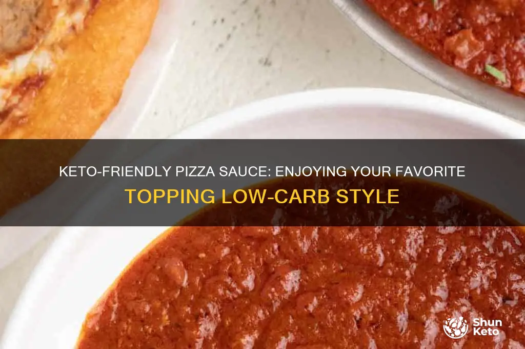 can you have pizza sauce on keto