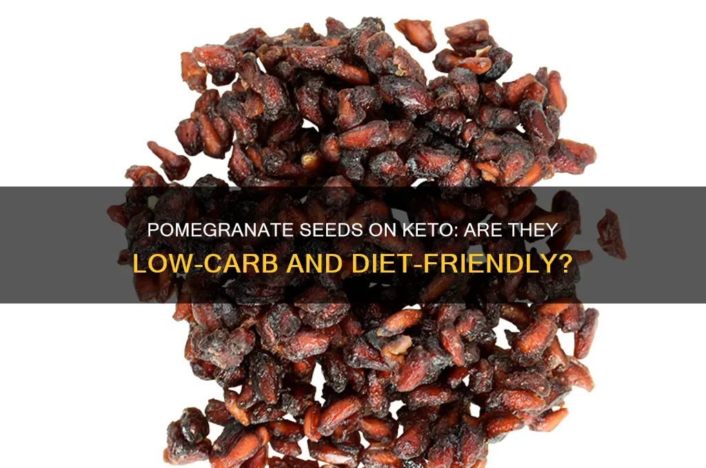 can you have pomegranate seeds on keto