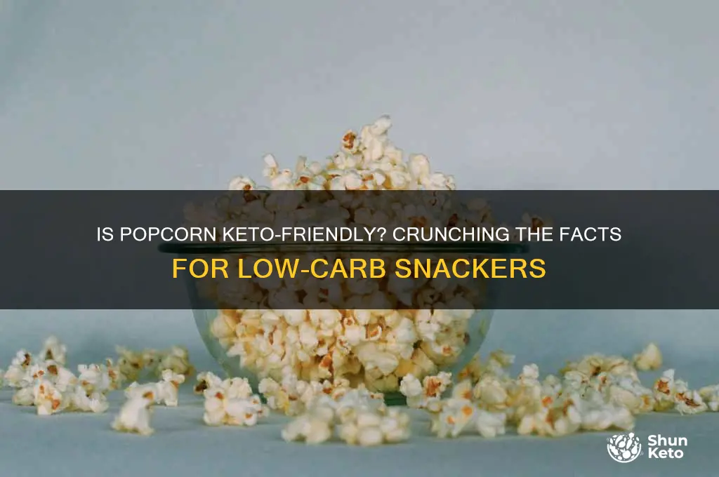 can you have pop corn on keto