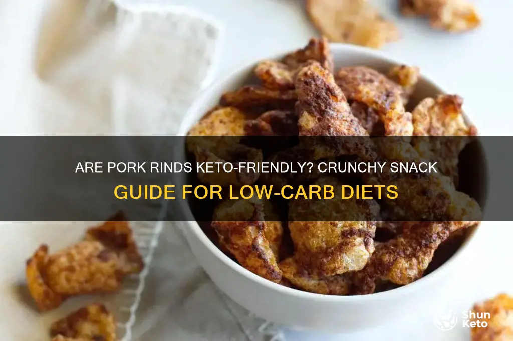 can you have pork rinds on keto