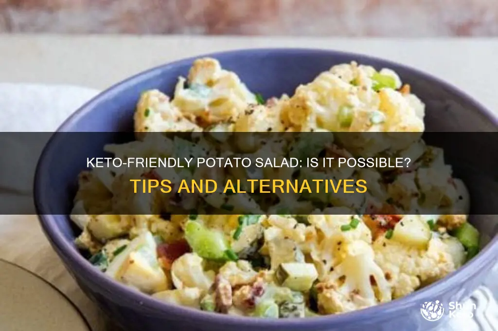 can you have potato salad on keto