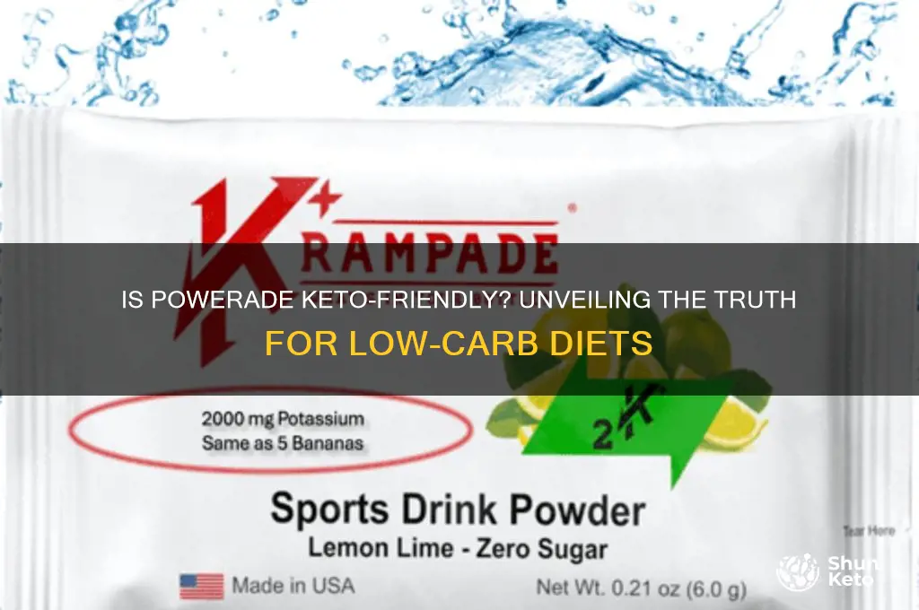 can you have powerade on keto
