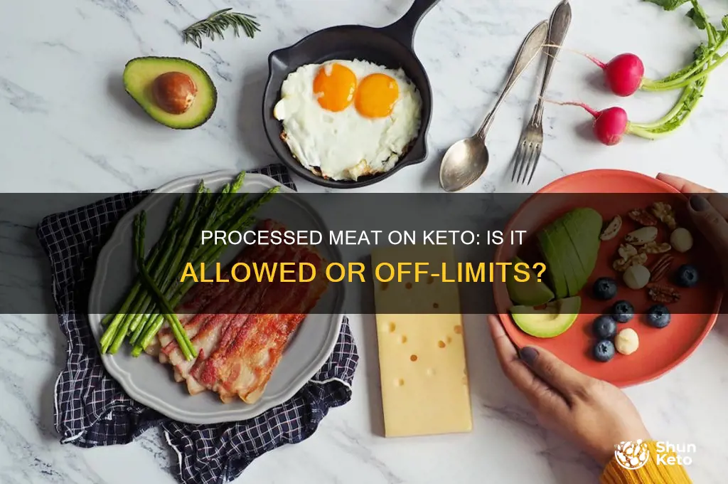 can you have processed meat on keto diet