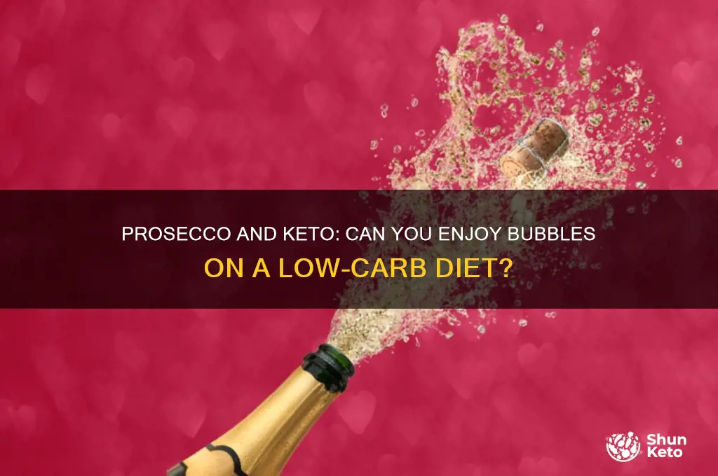 can you have prosecco on keto