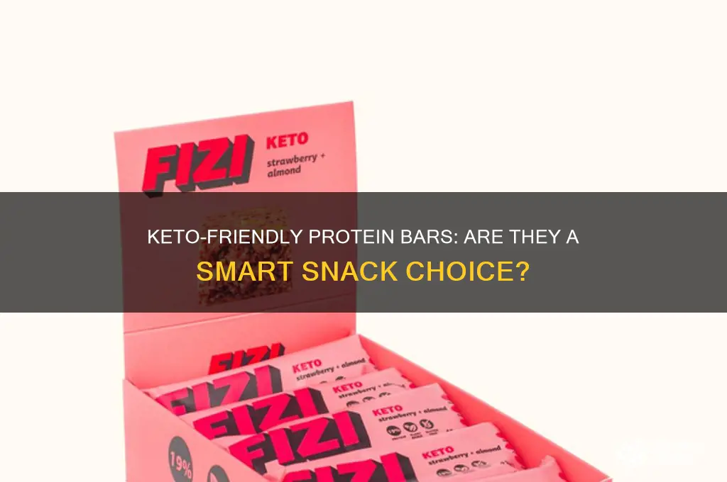 can you have protein bars on keto