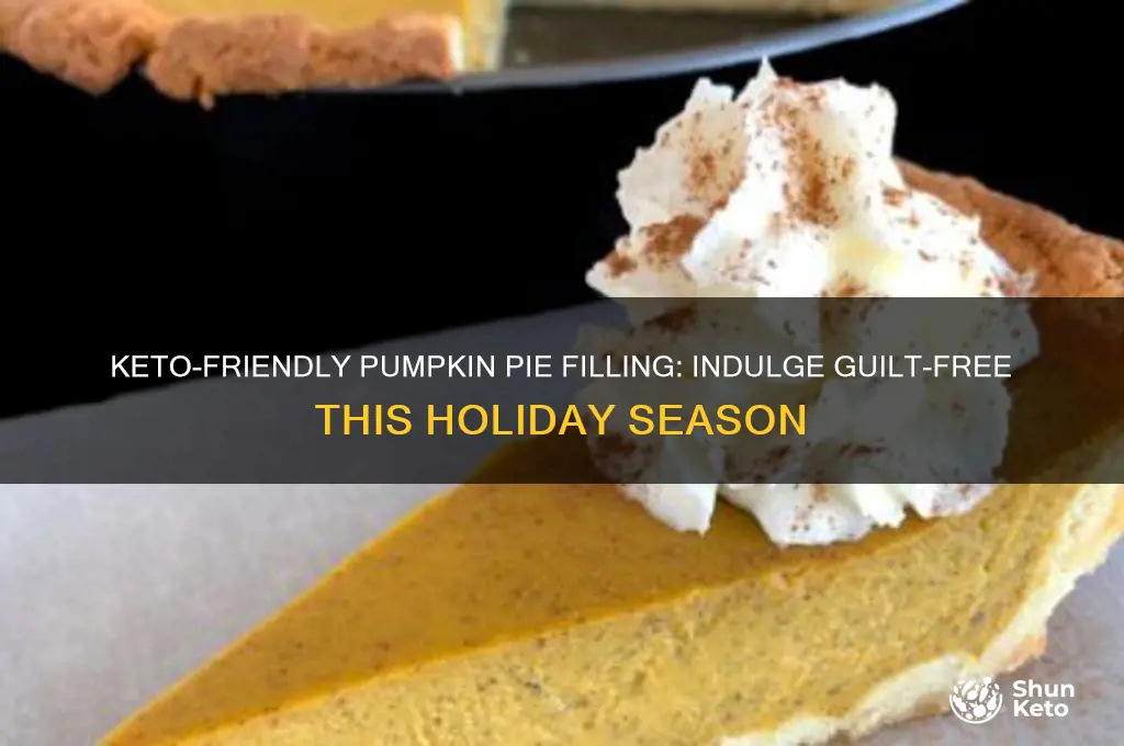 can you have pumpkin pie filling on keto