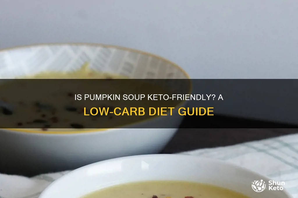 can you have pumpkin soup on keto diet