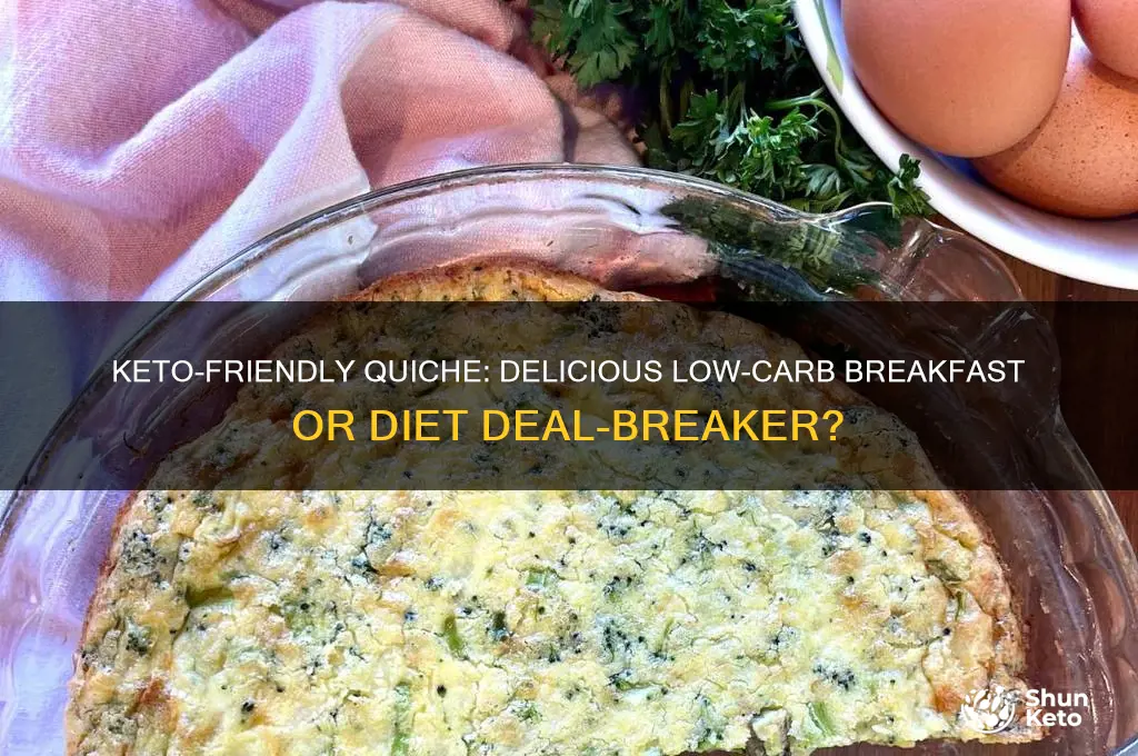 can you have quiche on keto diet