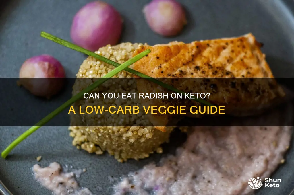 can you have radish on keto