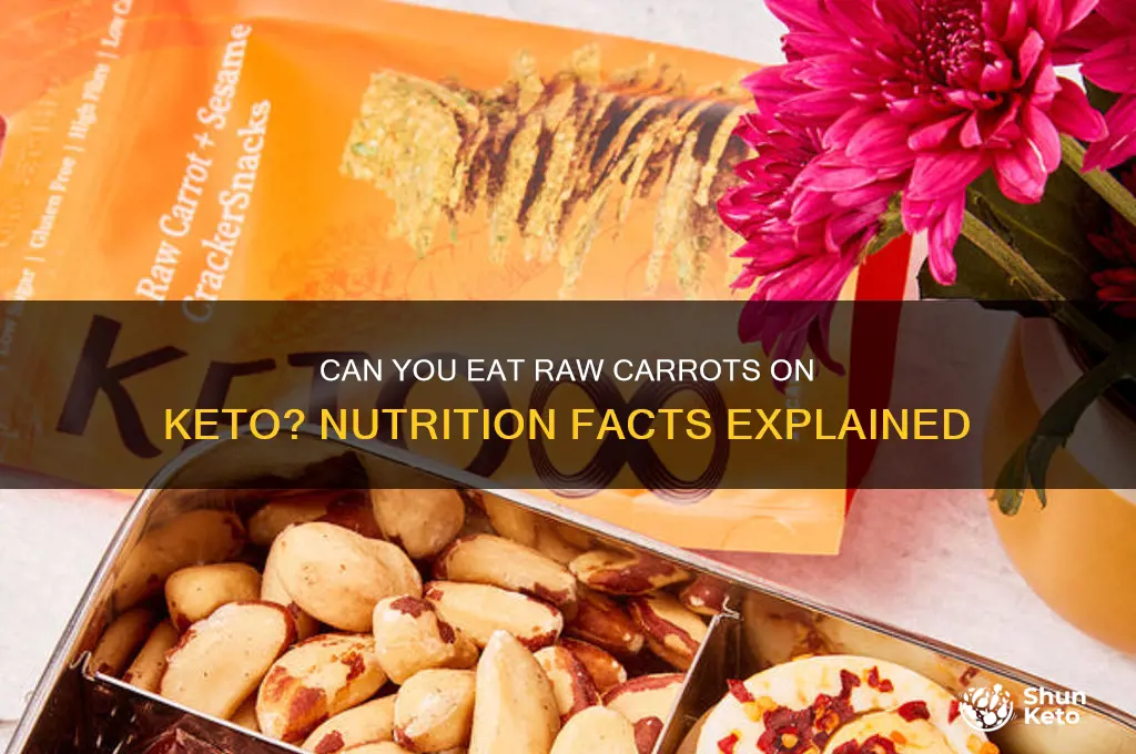 can you have raw carrots on keto diet