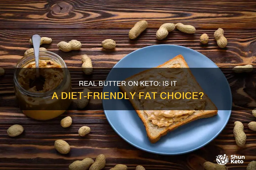 can you have real butter on the keto diet