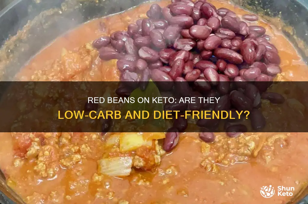 can you have red beans on keto