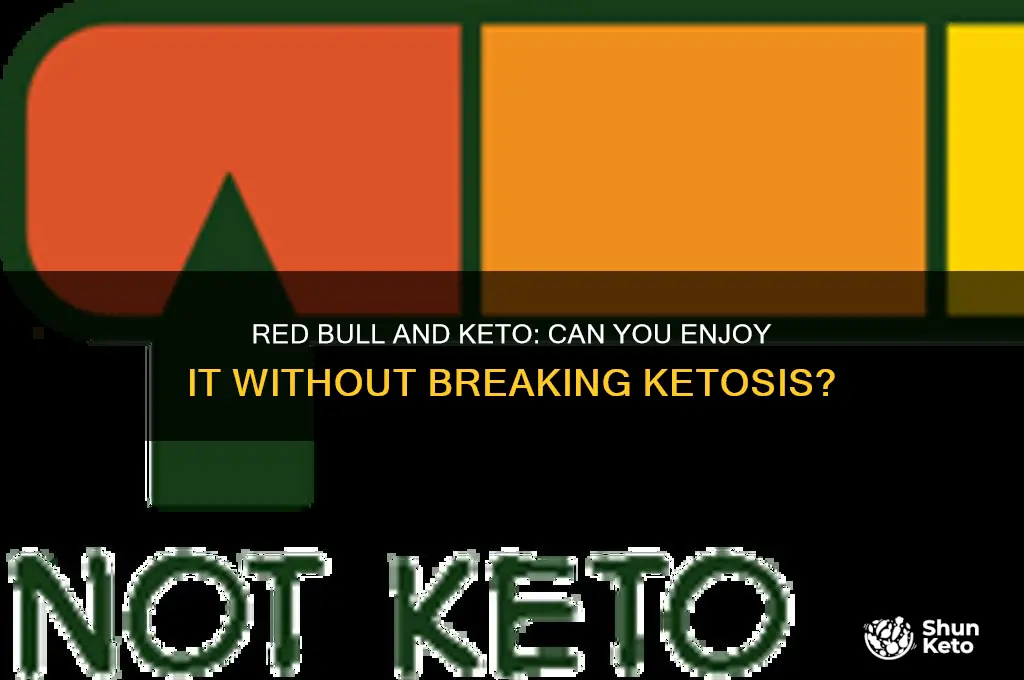 can you have red bull on keto