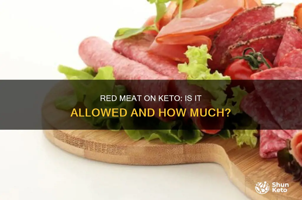 can you have red meat on keto diet