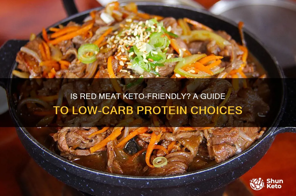 can you have red meat on keto