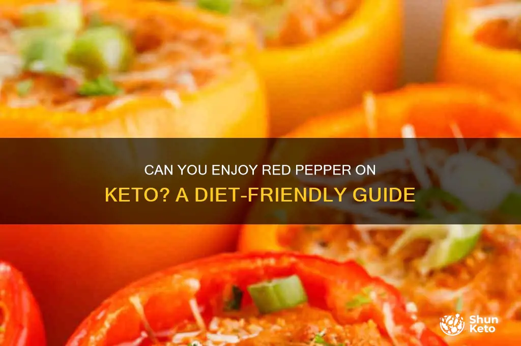 can you have red pepper on keto