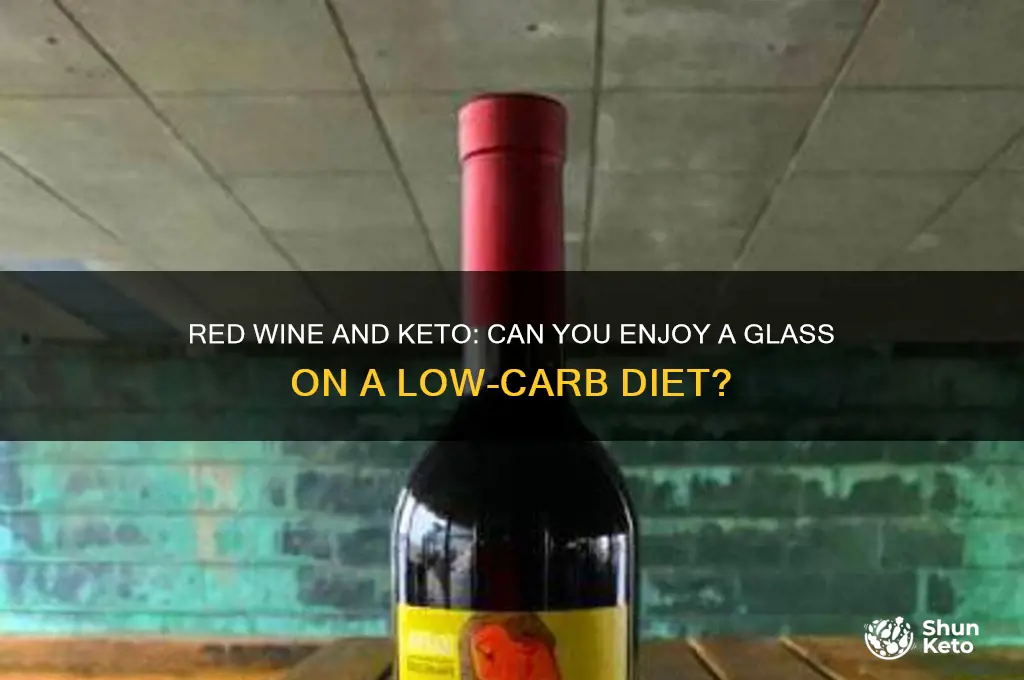 can you have red wine on keto