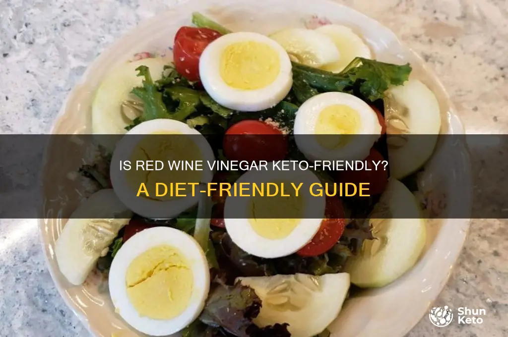 can you have red wine vinegar on keto