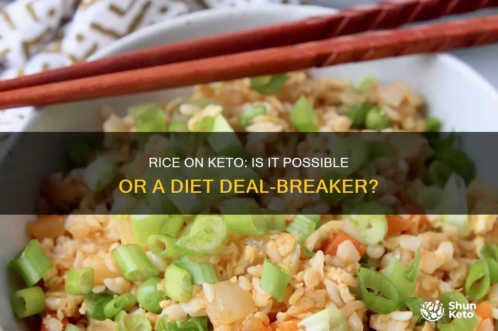 can you have rice on a keto diet