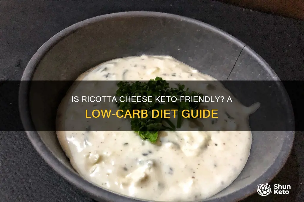 can you have ricotta on keto
