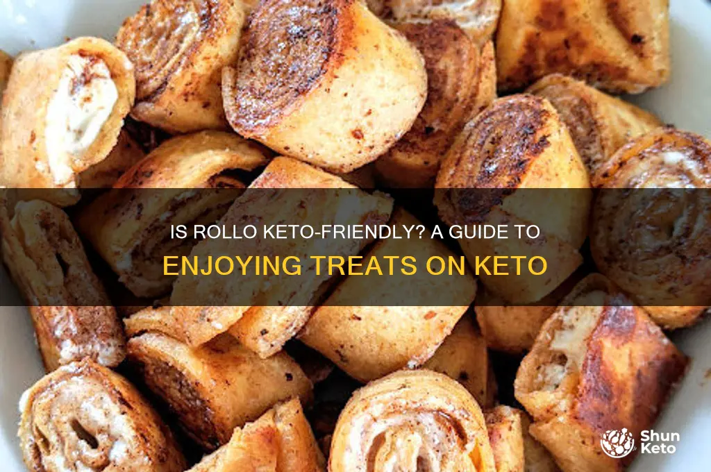 can you have rollo on keto diet