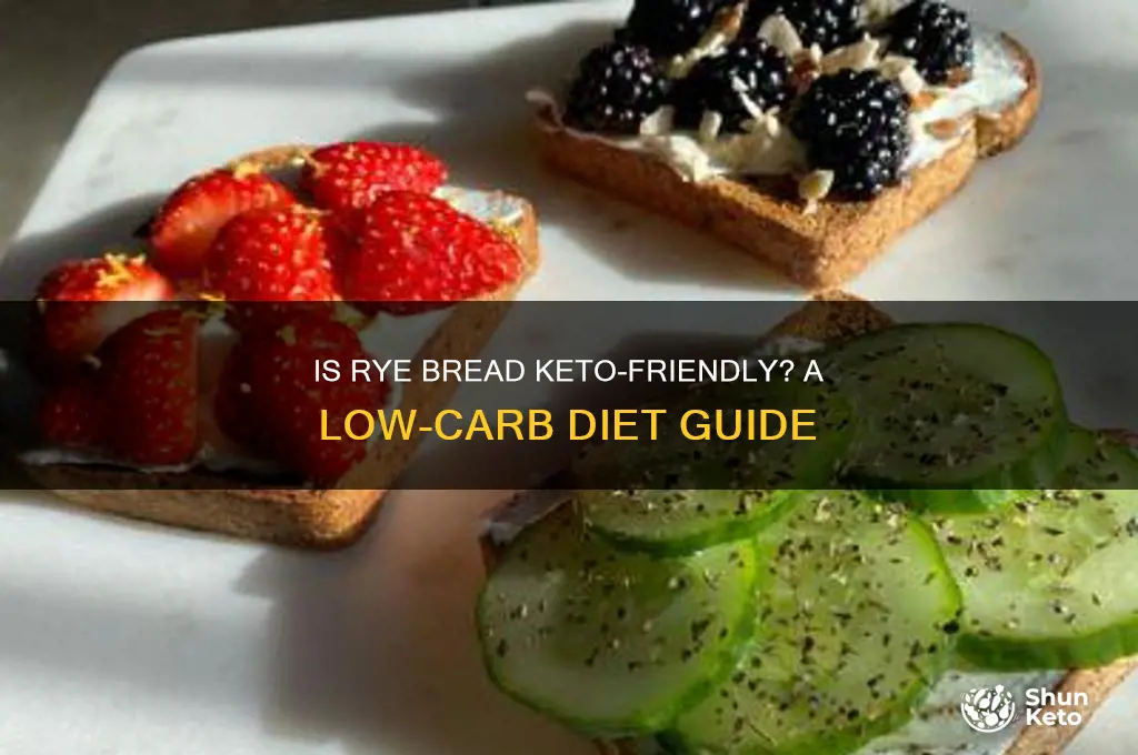 can you have rye bread on keto diet