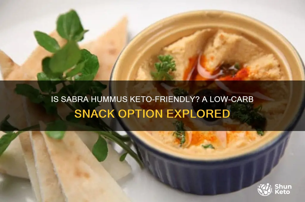 can you have sabra hummus on keto